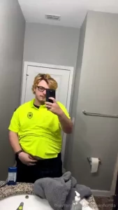 Work shower after