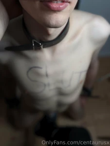 Some more pics of my session with this 19yo slave wanna see the videos part 2