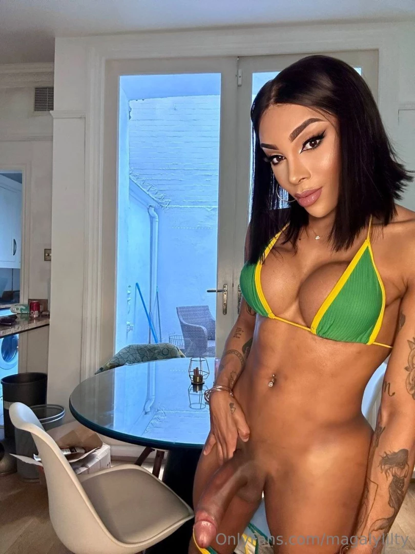 This is my sexy beautiful friend esthermeirelles she has huge fat cock part 9 