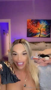 An amazing supporter gave me 1 000 for my used panties full of cum