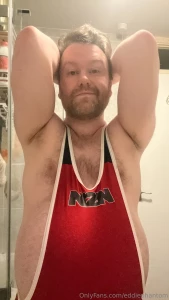 I fancied squeezing back into the singlet as it s a particular part 1