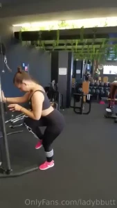 A little butt workout