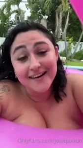 Story time naked in the pool talking about how i got to finally fuck