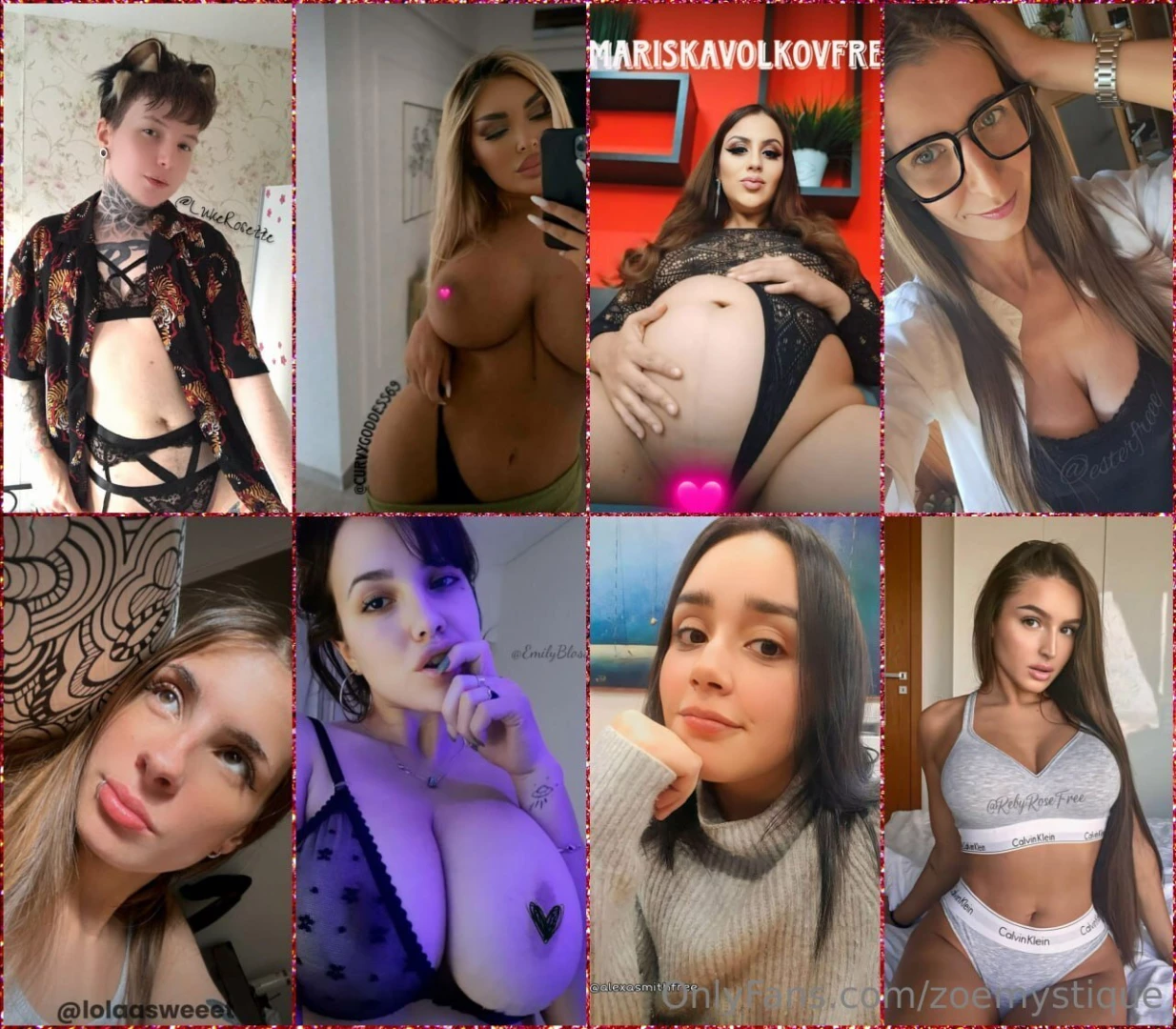 Lukerosette curvygoddess69 mariskavolkovfree esterfreee lolaasweeet 