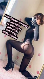 I am testing our stream on my fans1y too see you soon search misswarmj part 1