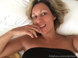 In a hotel room in spain after a long beach-day