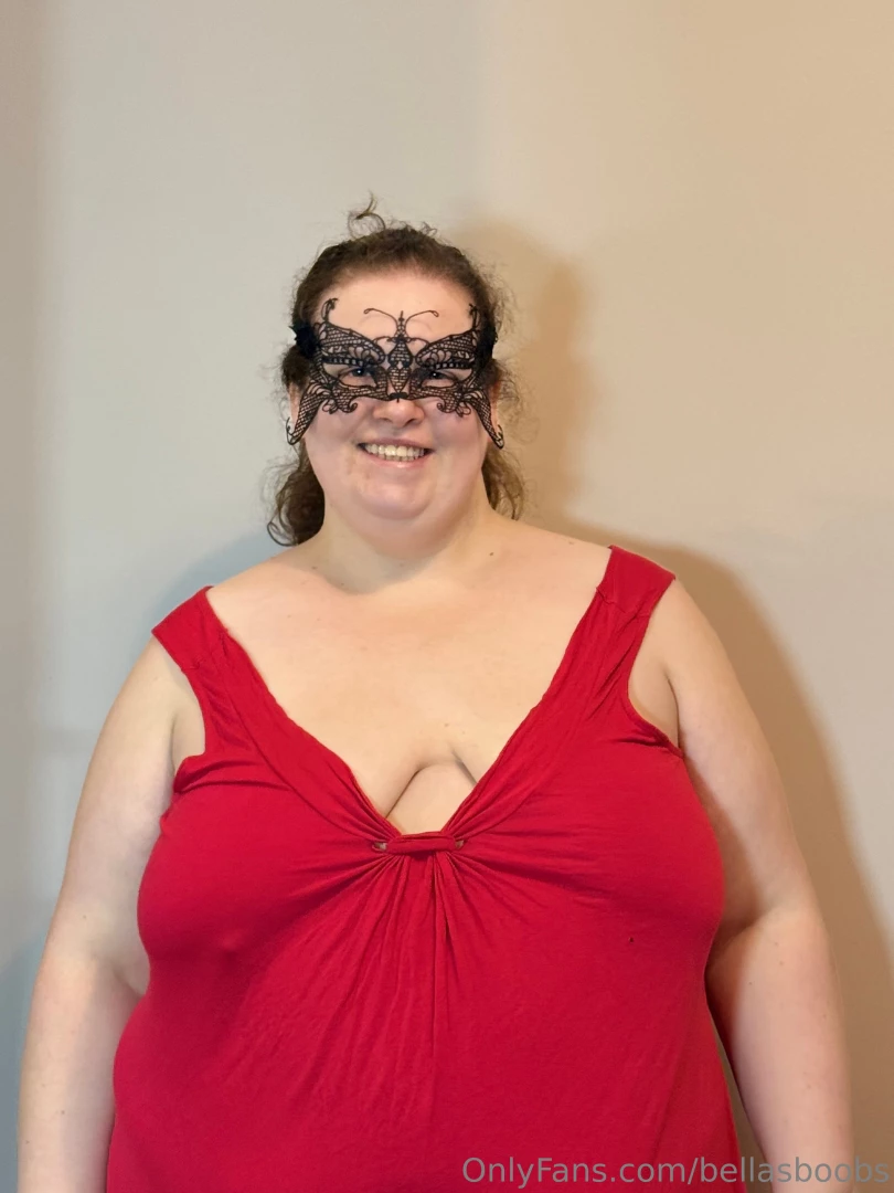 I like my red dresses and dresses that show off how big my boobs are 