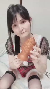 Nepinepi plays with pine cones sorry i didn t notice that i had failed