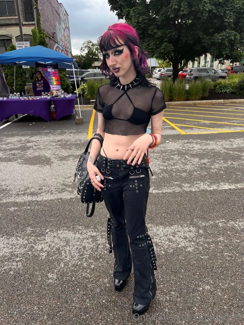 The full outfit not just the thong and top this time from the june 1st part 1 