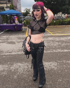 The full outfit not just the thong and top this time from the june 1st part 2