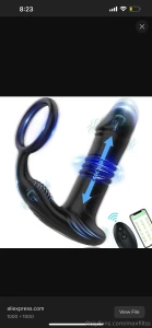 I ll fuck my self in the ass with this new toy and i ll record if if