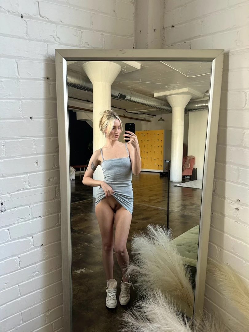 Swipe for the famous landing strip i love this dress it holds my itty 