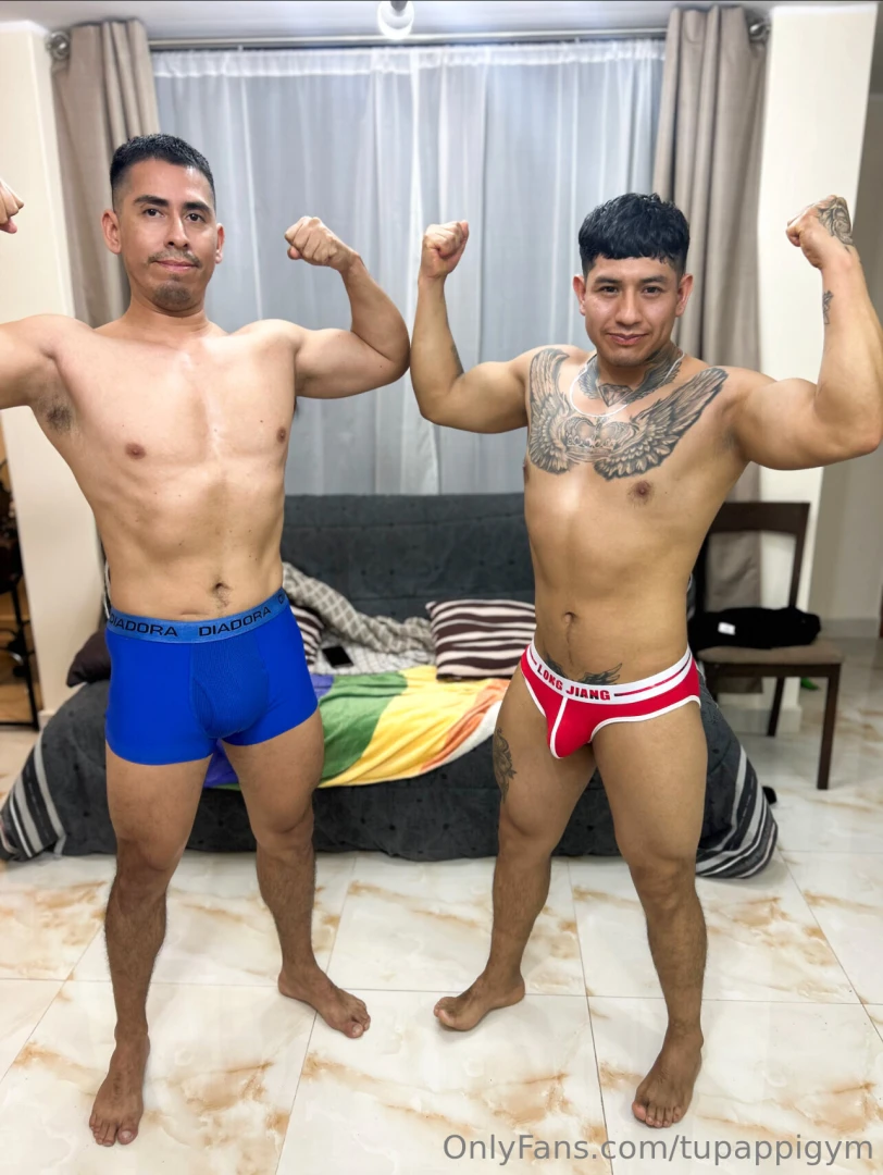 Viendo el progreso muscular con fabianboy 