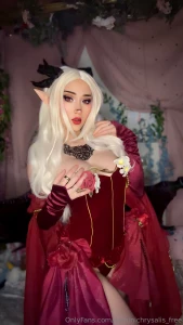 Succubus queen chrysalis nude set with the strip video where i