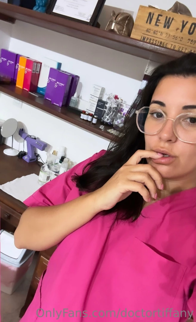 Long day at the office your favorite doctor is tired of checking dicks 