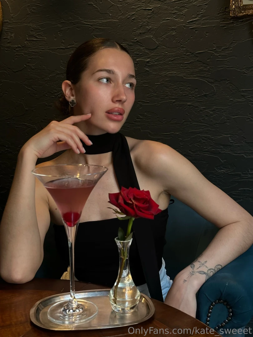 An elegant glass for an elegant lady 