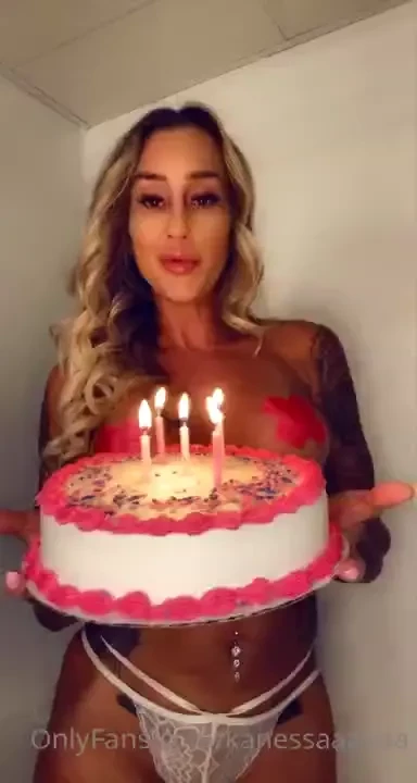 Hey babes besides watching me rub cake all over me and making a part 2 