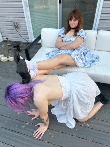 A good sissy knows her place part 6