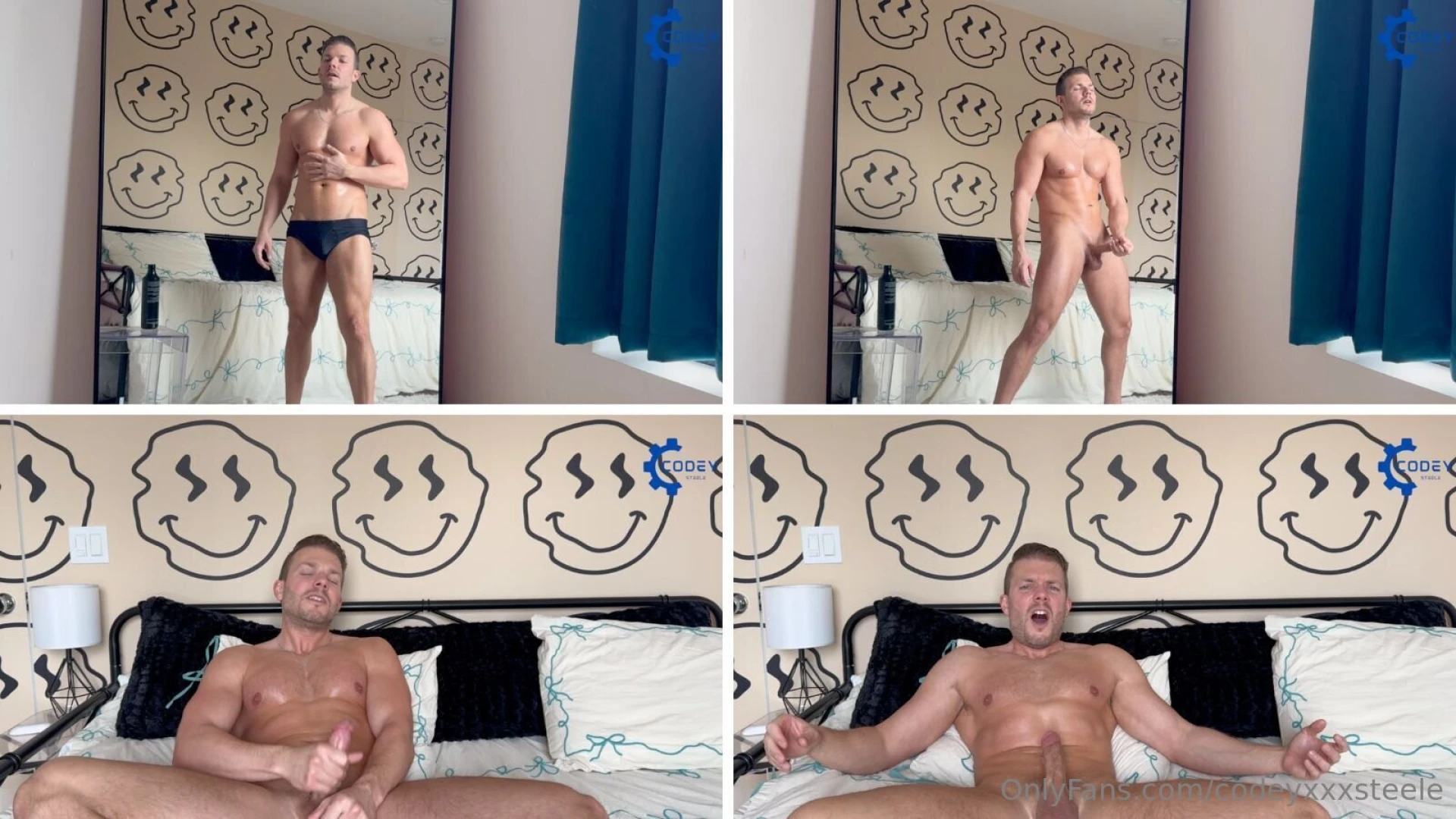 Oiled up solo coming home from the gym always makes me horny i strip 