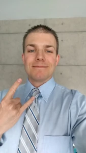 I m dressed all professional like for some slippery fun with