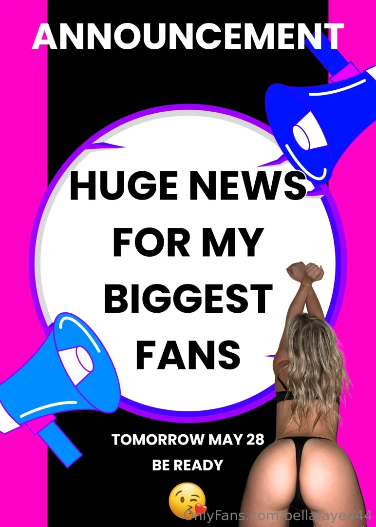 I ve been keeping a secret and it s almost time to let you in big 