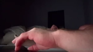 Porn and smoking and a nice cumshot