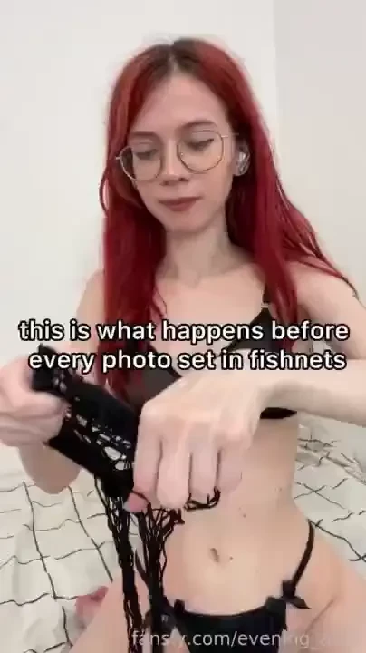 I love fishnets but this happens every time i can spend 10 minutes 