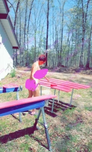 When i made my bathroom shelving u should ve been my neighbor