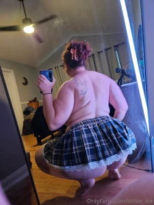 Bend me over in my schoolg1rl skirt daddy