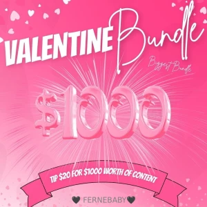 Tip 20 and win a 1000 valentines bundle