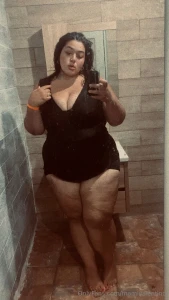 Would you follow me to the bathroom and devour this fat puerto rican part 1