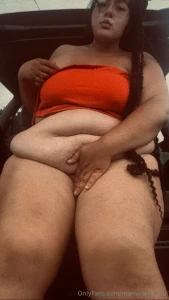 Watch me cum so hard it shakes the car part 1