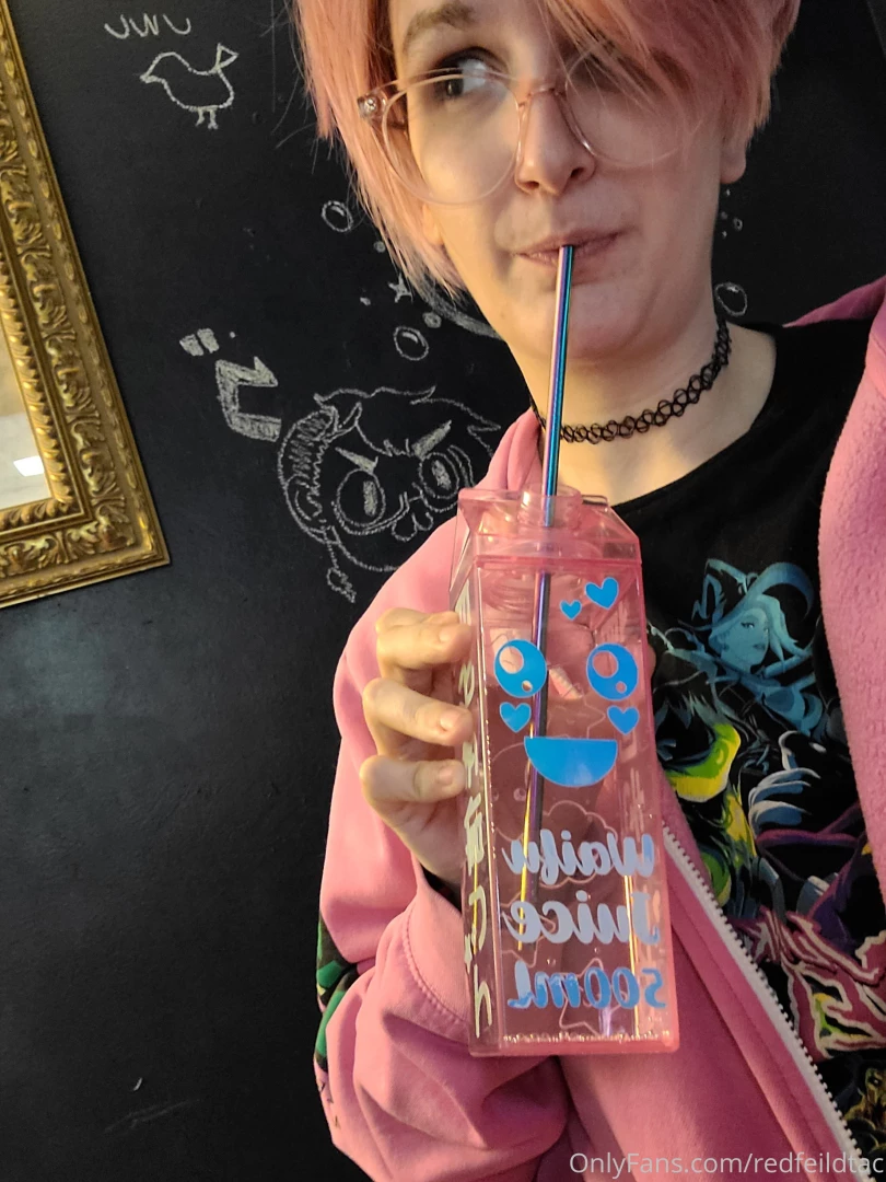 Its been a busy day gotta keep myself hydrated would you want a sip 