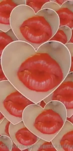 Kisses and kisses and kisses