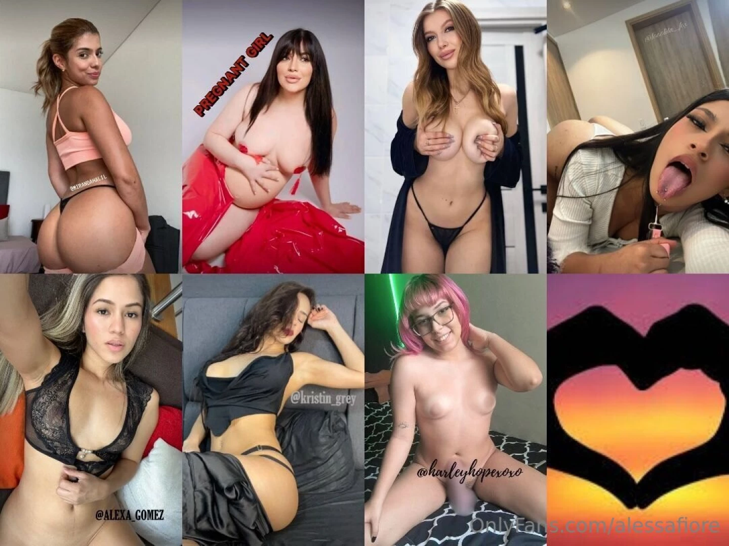 Mirandahalil candiceblack1 shinelilya looolita_fox alexa_gomez 