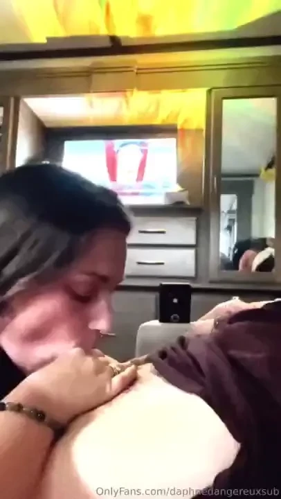 Sneaking away to let daddy fuck my throat 