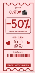 Hello love it s time to enjoy a delicious offer get that video you ve