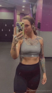 I m really proud of my hard work bootylicious in gym wear as well as part 3