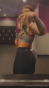 I m really proud of my hard work bootylicious in gym wear as well as part 2