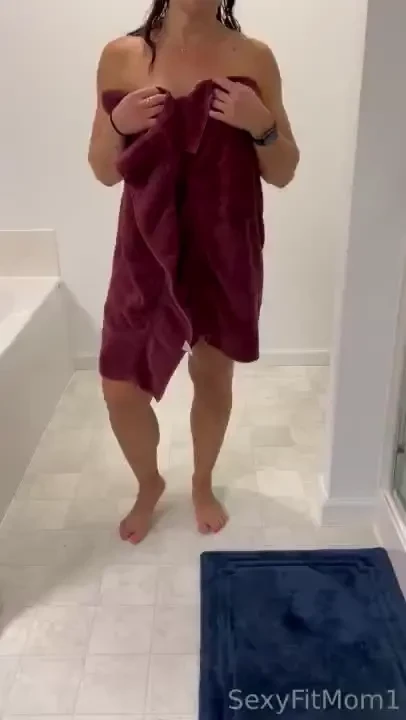 My post shower towel drop after a dirty night literally i was legit 