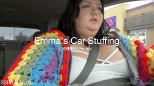 ssbbwemma - Emma s car stuffing - 31 17mins i recently got a car and of course the 