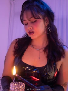 This candle burns slow just like your edging tonight