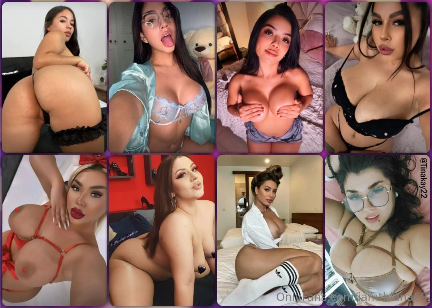 Lia_nova emilylopez777 iamthiana69 ariamoreu curvygoddess69 part 1 