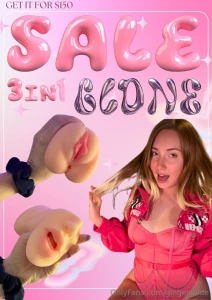 3-in-1 p ssy clone sale the first 3 people to grab it get to choose a