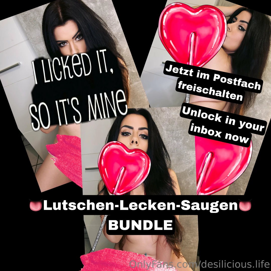 Ob ich lutschen kann mach dir dein eigenes bild whether i can suck 