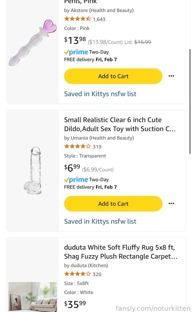 Why not spoil your fav egirl this valentines day https www amazon com 
