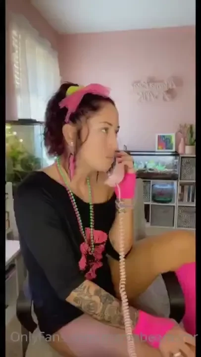 80 s girl role play dirty talk smoking 