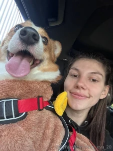 Me and my charlie today went to the center of kyiv to look at the tree