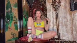 Spongebob trivia jerk off instruction - firmly grasp it in your hand