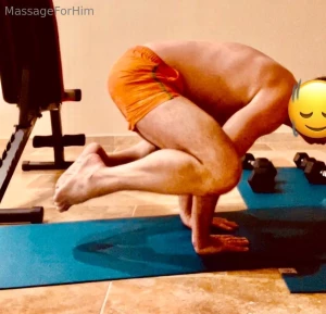 Morning yoga in france
